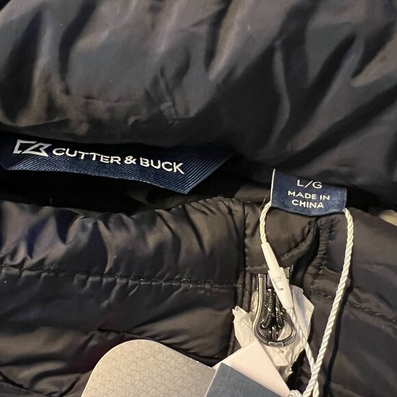 Tennessee Volunteers Cutter & Buck Rainier Full Zip Puffer NWT Sz L - Picture 2 of 4